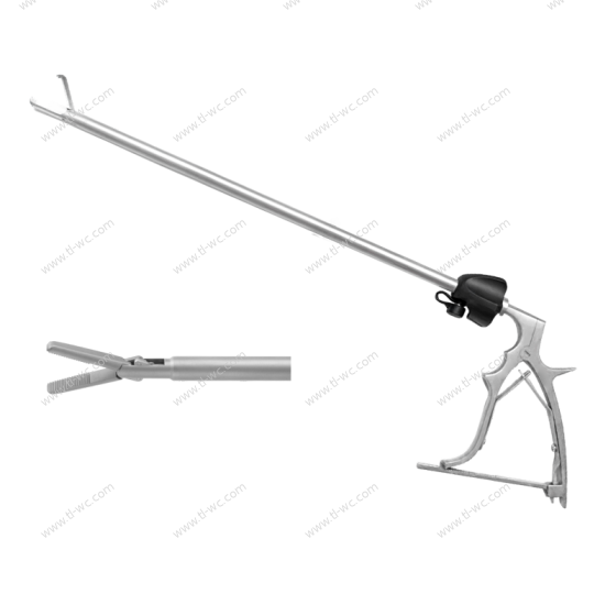 Laparoscopic surgical instrument clamp (duckbill) 10MMX330MM