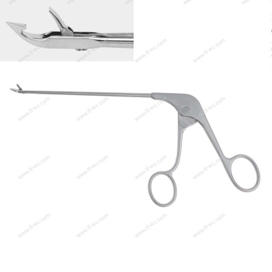Arthroscopy - The bird's beak bends upward by 15 degrees